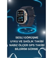 Akıllı Saat Bluetooth Bağlantılı Nfc Ve Gps Uyumlu Nabız Ölçer Sesli Görüşme