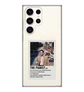 Samsung Galaxy S23 ULTRA Uyumlu The Pianist Tasarımlı Şeffaf Telefon Kılıfı