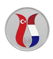 AgaKulche Türkiye - Hollanda Dostluğu Gümüş Sikke Coin