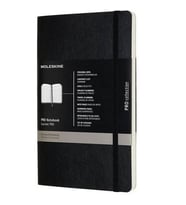 Moleskine Yumuşak Kapak Pro Defter Siyah (Çizgili - 13x21)