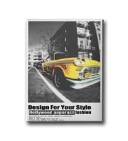 Nostalji Taxi Canvas Tablo MİND314