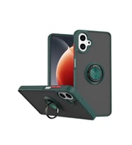 Galaxy A07 4G Montreal Yüzüklü Silikon Kapak - Yeşil