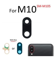 Samsung Galaxy M10 Arka Kamera Camı Lens Yapışkanlı