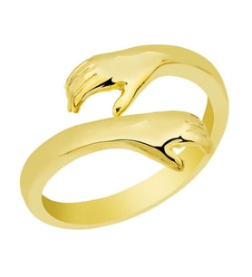 Eller Gold 925 Ayar Gümüş Kadın Yüzük
