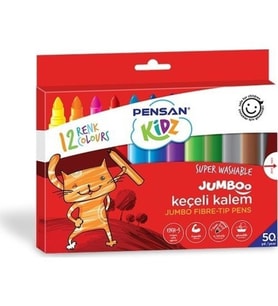 Pensan Kidz 12 Renk Pastel Boya Pe98060