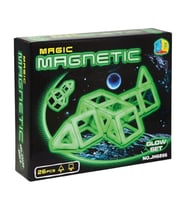 Magic Magnetic 26 Parça Karanlıkta Parlayan Mıknatıslı Şekiller JH6896