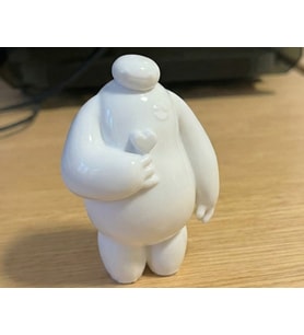 Sevimli Robot Figürü 3D Baskı Minimal Dekoratif Biblo