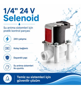 1/4 İnç 24V Su Arıtma Selenoid Valf 608506022