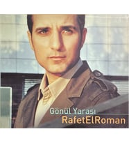 (Müzik CD'sidir Plak Değildir) CD Rafet El Roman Gönül Yarası CD