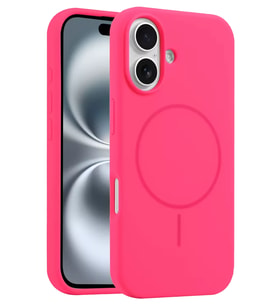 iPhone 16 Plus Kılıf Jully Magsafe Kapak - Pembe