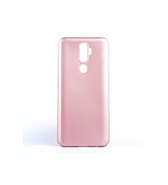 Oppo A9 2020 Uyumlu Kılıf Zore Premier Silikon Kapak (Rose Gold Altın)