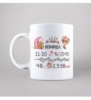 Hoş Geldin Bebek Tasarımlı Kupa Kişiye Özel