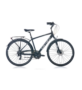 Carraro Elite 706 28" Jant 48 Cm Kadro 21 Vites Hidrolik Fren Şehir Bisikleti Siyah Gri