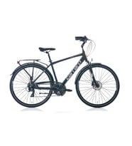 Carraro Elite 706 28" Jant 48 Cm Kadro 21 Vites Hidrolik Fren Şehir Bisikleti Siyah Gri