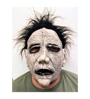 Siyah Saçlı Michael Myers Lateks Yüze Tam Yapışan Et Maske Korku Maskesi TG-V 7302