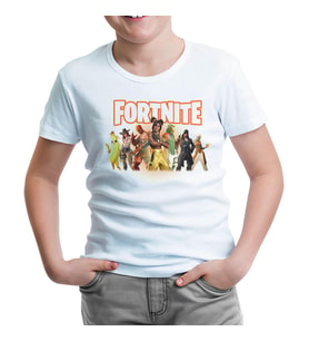 Fortnite - Banana Beyaz Çocuk Tshirt