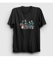 Presmono Unisex Siyah Band Bullet For My Valentine T-Shirt 23036tt