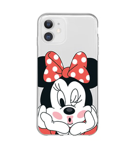Iphone 11 Uyumlu Mouse Tasarımlı Şeffaf Telefon Kılıfı