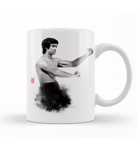Bruce Lee    Kupa Bardak Porselen