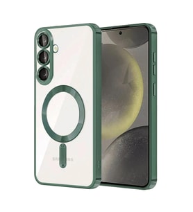 Galaxy S26 Kross Magneticsafe Kapak - Koyu Yeşil