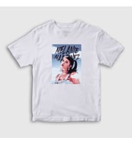 Presmono Unisex Çocuk Beyaz The Sky Poster Melanie Martinez T-Shirt 472682tt