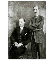 Cakatablo Mustafa Kemal İsmet İnönü MDF Tablo
