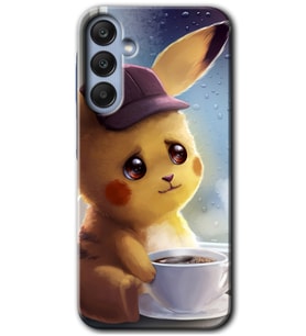 Galaxy A25 Kılıf HD Desen Baskılı Kılıf - Üzgün Pikaçu