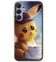 Galaxy A25 Kılıf HD Desen Baskılı Kılıf - Üzgün Pikaçu