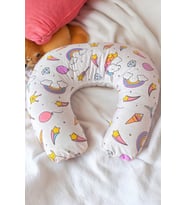 Emzirme Yastığı  Çift Taraflı, Unicorn Desen, Destek Yastığı Model