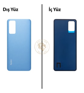 Xiaomi Redmi Note 11 Pro Yıldız Mavisi Arka Pil Kapağı Batarya Kapağı Lazer Kesim Back Cover