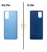 Xiaomi Redmi Note 11 Pro Yıldız Mavisi Arka Pil Kapağı Batarya Kapağı Lazer Kesim Back Cover