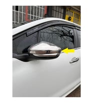 Peugeot 2008 Krom Ayna Kapağı 2 Parça 2013-2018 Paslanmaz Çelik