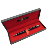 Signator® T564 Siyah Krom Tükenmez Kalem  İsme Özel Kalem  Hediyelik Kalem (Karışık)