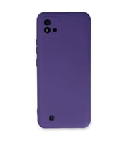 Realme C11 2021 Kılıf Nano İçi Kadife - Mor