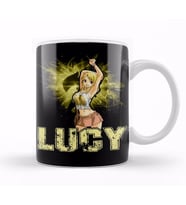 Fairy Tail Lucy Heartfilia Guild Symbol Key Kupa Bardak Porselen