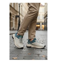 Slazenger Warren M Siyah-Siyah Erkek Spor Ayakkabı (Beyaz - Yeşil)