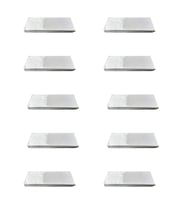 Laminelli Kraft Beyaz Kese Kağıdı - Küçük Boy - 10 x 30 Cm. - 20 Adetlik 10 Paket