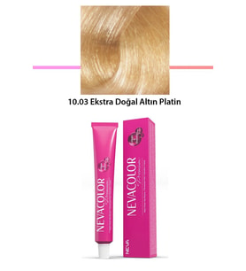 Premium 10.03 Ekstra Doğal Altın Platin - Kalıcı Krem Saç Boyası 50 g Tüp