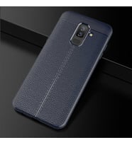 Samsung Galaxy J4 Uyumlu Kılıf Zore Niss Silikon Kapak (Lacivert)