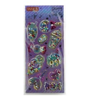 TANEX KIDS TNX-26064 DEKORATİF ETİKETLER - SHINING MAGIC PUFFY STICKER