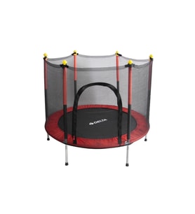 Delta Güvenlik Korumalı Fileli 140 Cm Özel Fermuar Güven Konforlu Çocuk Trampolini 55 İnç Trambolin