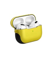 Apple Airpods Pro Uyumlu Kılıf Zore Shockproof Silikon (Sarı)