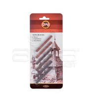 Koh-i-Noor Sepia Blocks 6lı Grafit Çubuk Seti 4392