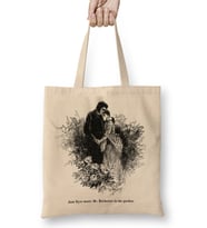 Jane Eyre Charlotte Bronte Jan Eyre And Mr Rochester Bez Çanta Uzun Saplı