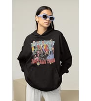 Şarkıcı Taylor Swift The Eras Tour Baskılı Unisex Oversize Hoodie