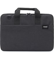 Cityfit MCC-703 Laptop Çantası, Erkekler ve Kadınlar için Profesyonel Bilgisayar Çantası, 15.6 inç Notebook Çantası, Evrak Çantası, Siyah