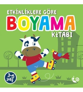 Etkinliklere Göre Boyama Kitabı - Yeşil