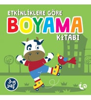Etkinliklere Göre Boyama Kitabı - Yeşil