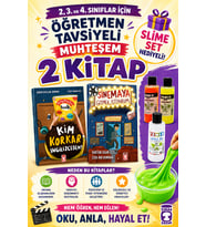 TİMAŞ 2,3. ve 4.Sınıflar İçin Kim Korkan İngilizceden?-Sinemaya Gitmek İstiyorum(SLİME SET HEDİYELİ)