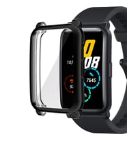 ALLY Honor Watch ES 1.64 İnç 360 Koruma İnce Silikon Kılıf (Siyah)
